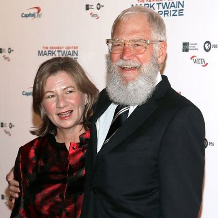 David Letterman and her second wife Regina Lasko